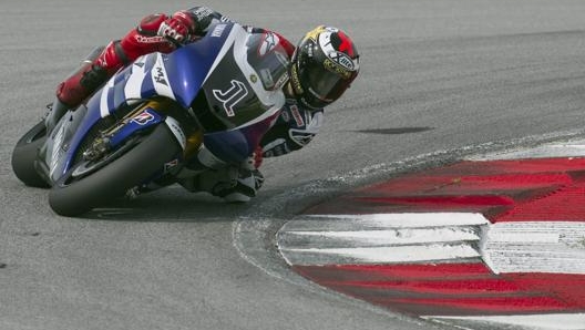 Il #1 speciale di Jorge Lorenzo nel 2011. Epa