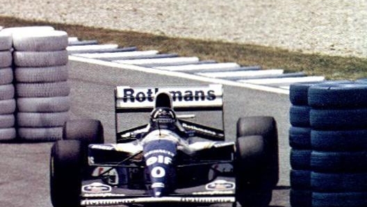 La Williams con il numero 0 di Damon Hill nel 1994