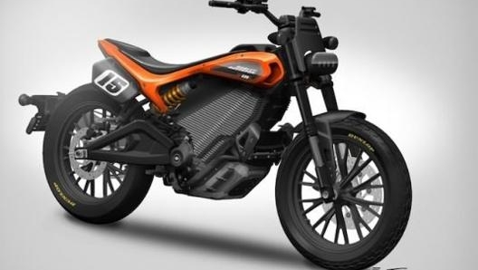 Un concept di una Harley elettrica