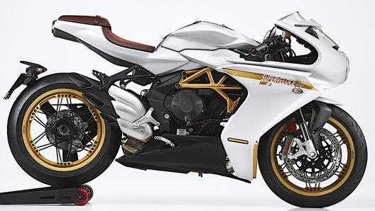 MV Agusta Superveloce S nell’esclusiva livrea bianca