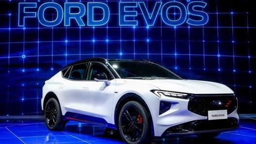 Il vernissage della Evos al Salone dell'Auto di Shanghai