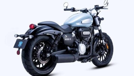 Lo stile richiama quello delle Harley pi sportive, come la mitica Sportster