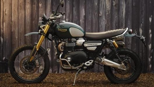 La Triumph Scrambler 1200 Steve McQueen edition