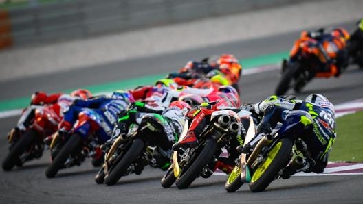 I piloti della Moto3 in gruppo