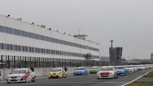 Il circuito di Adria, in una foto d’archivio, nel calendario 2021 del Fia Wtcr nel fine settimana dell’1 agosto