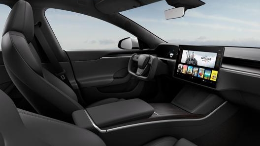 Il nuovo display orizzontale di Model S e Model X