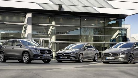 La gamma Mercedes contempla motorizzazioni termiche, elettriche e le novità ibride