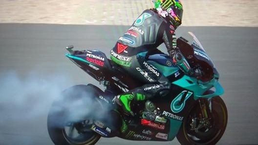 Problemi al motore per Morbidelli, per ben due volte nel corso delle FP1