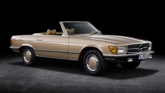 La Mercedes SL R107 ha debuttato nell'aprile 1971