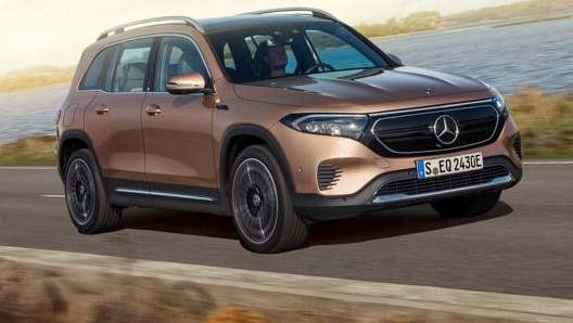 Il Suv Mercedes Eqb arriverà in Europa entro il 2021