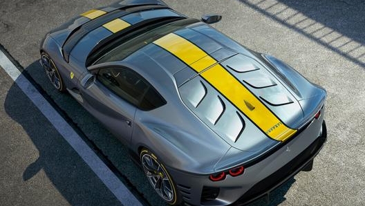 Il tetto in alluminio della 812 Superfast Versione Speciale