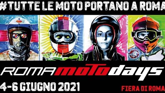 Il volantino di Roma Motodays 2021