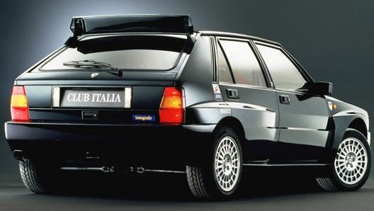 Look inimitabile per la  Lancia Delta Integrale del 1993