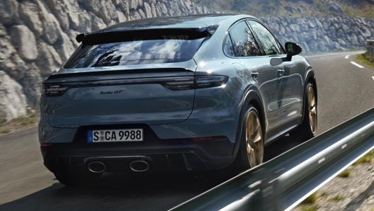 Il posteriore di Cayenne Turbo GT