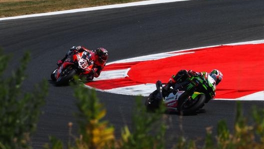 Rea e Redding in bagarre