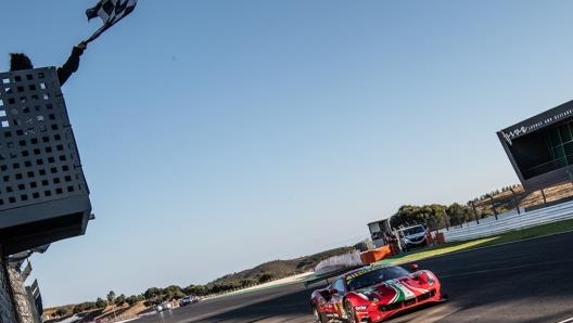 La Ferrari 488 numero 51 (AF Corse) di Pier Guidi e Calado