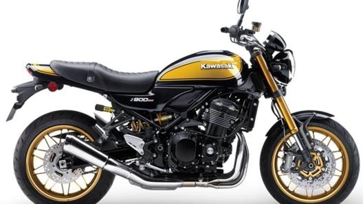 La nuova Kawasaki Z900RS SE, impreziosita da dettagli sportivi