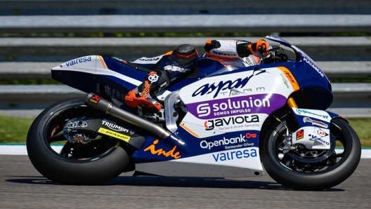 Aron Canet, secondo al Sachsenring