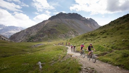 Le montagne dell’Alta Valtellina, tra Bormio e Livigno, sede della manifestazione sportiva. Foto: AVBM/Roby Trab