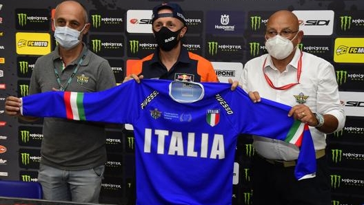 Da sinistra: Roberto Rustichelli,  Antonio Cairoli,  Francesco Mezzasalma. Zanzani