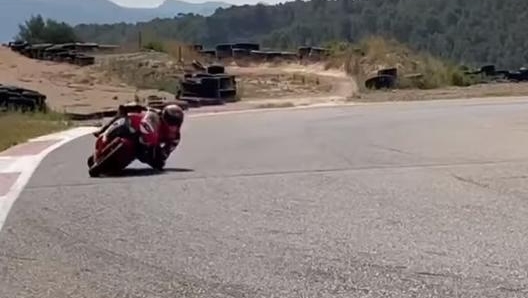 Grandi pieghe per lo spagnolo e la Cbr600RR