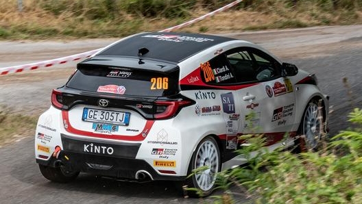 Debutto subito probante al Rally di Roma Capitale per il monomarca Toyota