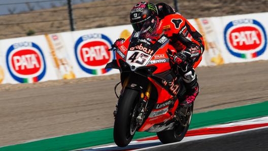 Scott Redding e la sua Ducati, 3° nelle FP1 a Navarra