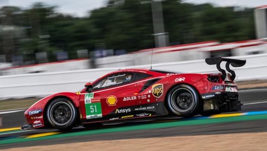 La Ferrari 488 Gte Evo numero 51 di Pier Guidi-Calado-Ledogar