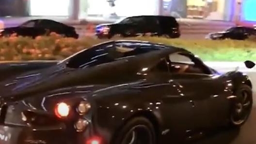 Tra le vetture preferite di Durant c’è anche la Pagani Huayra (foto da YouTube)