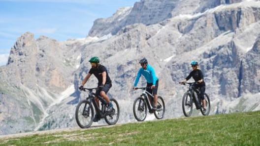 La E-Bike Cross si è dimostrata maneggevole e agile, anche in discesa