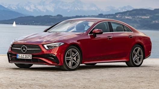 L’aggiornamento della coupé quattro porte Mercedes-Benz Cls di terza generazione