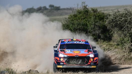 Thierry Neuville, ritirato mentre era in testa. Getty