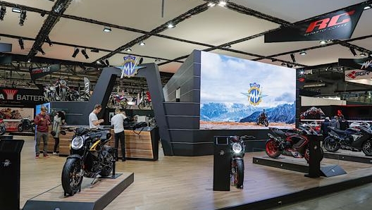 Lo stand MV Agusta all’Eicma 2019