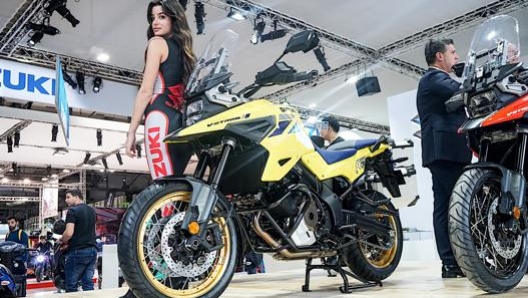 Lo stand Suzuki a Eicma 2019