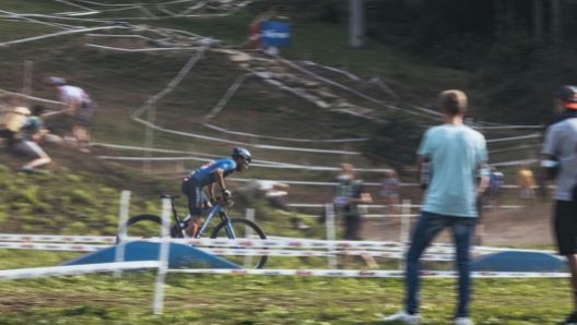 Il tracciato iridato dello Short Track in Val di Sole misura 950 metri. Foto: Daniele Molineris