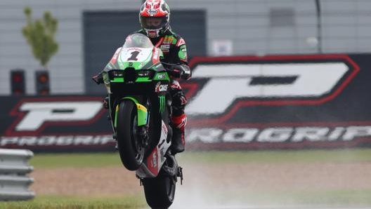 Jonathan Rea, sei volte iridato di Sbk, a Donington