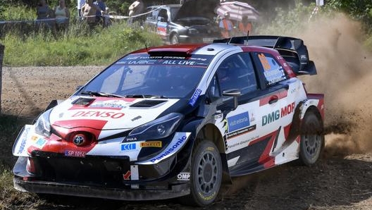 Kalle Rovanperä vincitore del Rally Estonia 2021 su Toyota Yaris