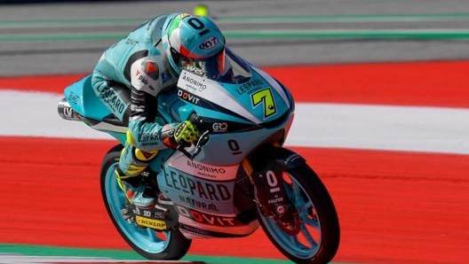 Foggia in azione in Austria, 3° al secondo GP