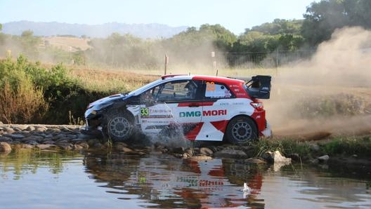 Evans in azione in Sardegna