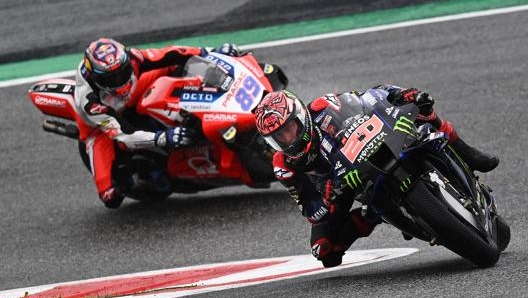 Jorge Martin e Fabio Quartararo impegnati al Red Bull Ring