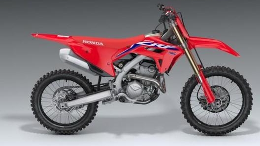 La Crf 250R pesa 104 kg, tre in meno della precedente versione