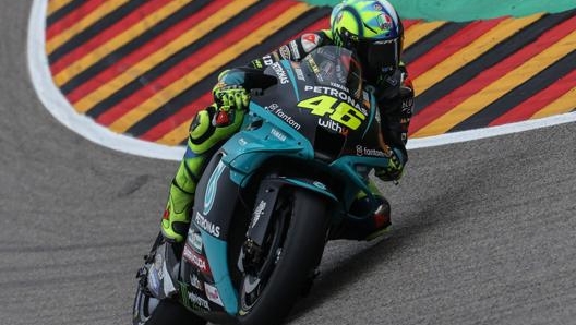 Valentino ha vinto 9 mondiali in carriera: 1 in 125, 1 in 250, 1 in 500, 6 in MotoGP. Epa