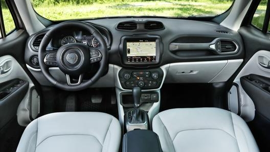 La Jeep Renegade in offerta è a trazione anteriore con cambio automatico Cvt a sei rapporti