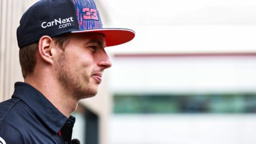 Max Verstappen, 23 anni, a Silverstone. Getty