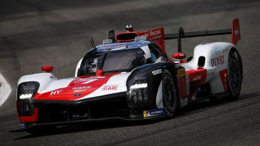 La hypercar Toyota GR010 Hybrid Gazoo Racing numero 7 di Conway-Kobayashi-Lopez