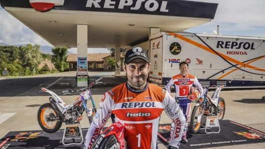 Toni Bou, 14 volte campione del mondo, ha vinto  per 14 volte il campionato del mondo TrialGP. Alle sue spalle, il compagno di team  Takahisa Fujinami