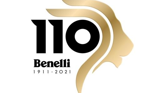 Il logo celebrativo Benelli