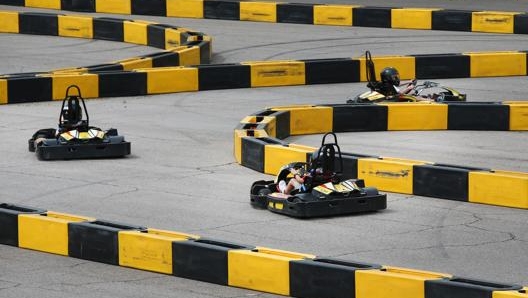 A disposizione tre mini-kart per bambini d’eta compresa tra i 6 e 14 anni