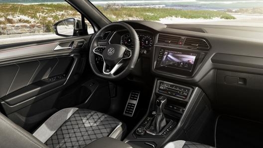 Gli interni della Volkswagen Tiguan Allspace