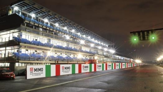 Il rettifilo principale di Monza